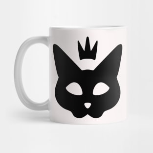 Cat Queen - Black Mug